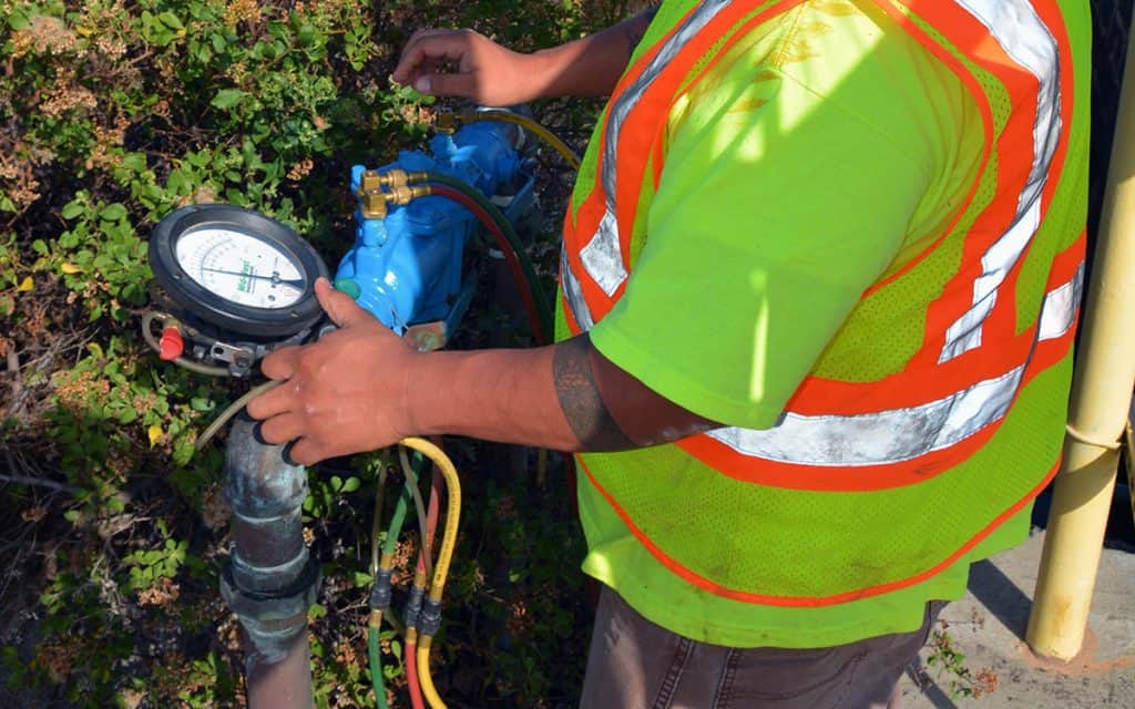 Backflow Prevention Testing